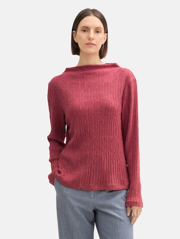 TOM TAILOR Shirt in Rot: Vorderseite