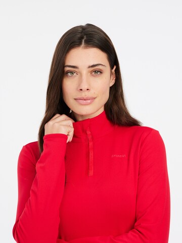 PROTEST Sportsweatshirt 'FABRIZ' in Rot