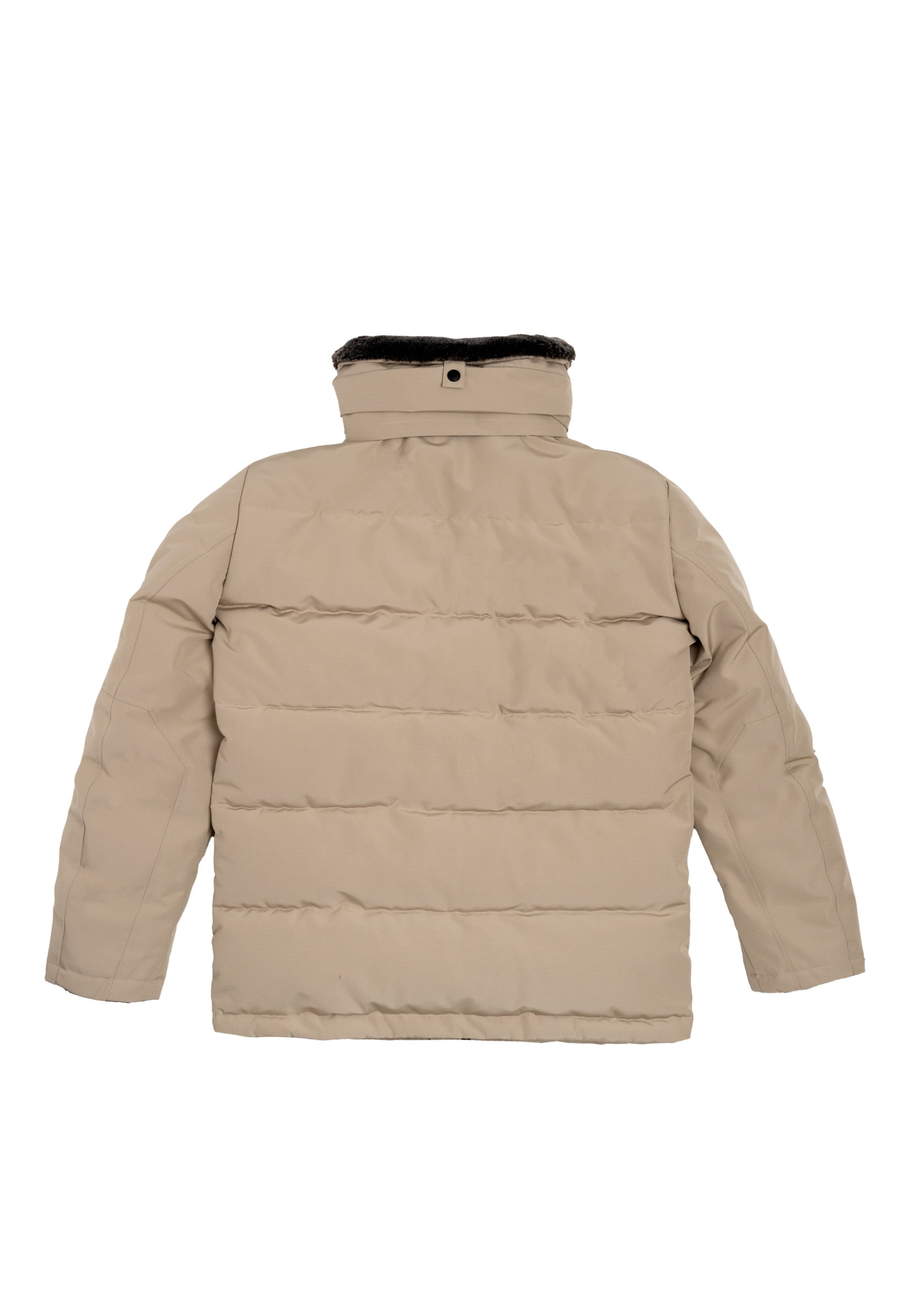 Giacca invernale 'The Swiss Yuppie' di Prohibited in beige