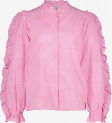 Fabienne Chapot Blouse 'Fien' in Pink: front