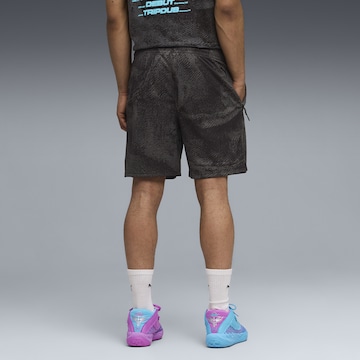 PUMA Loose fit Sports trousers 'Melo x Hive' in Black