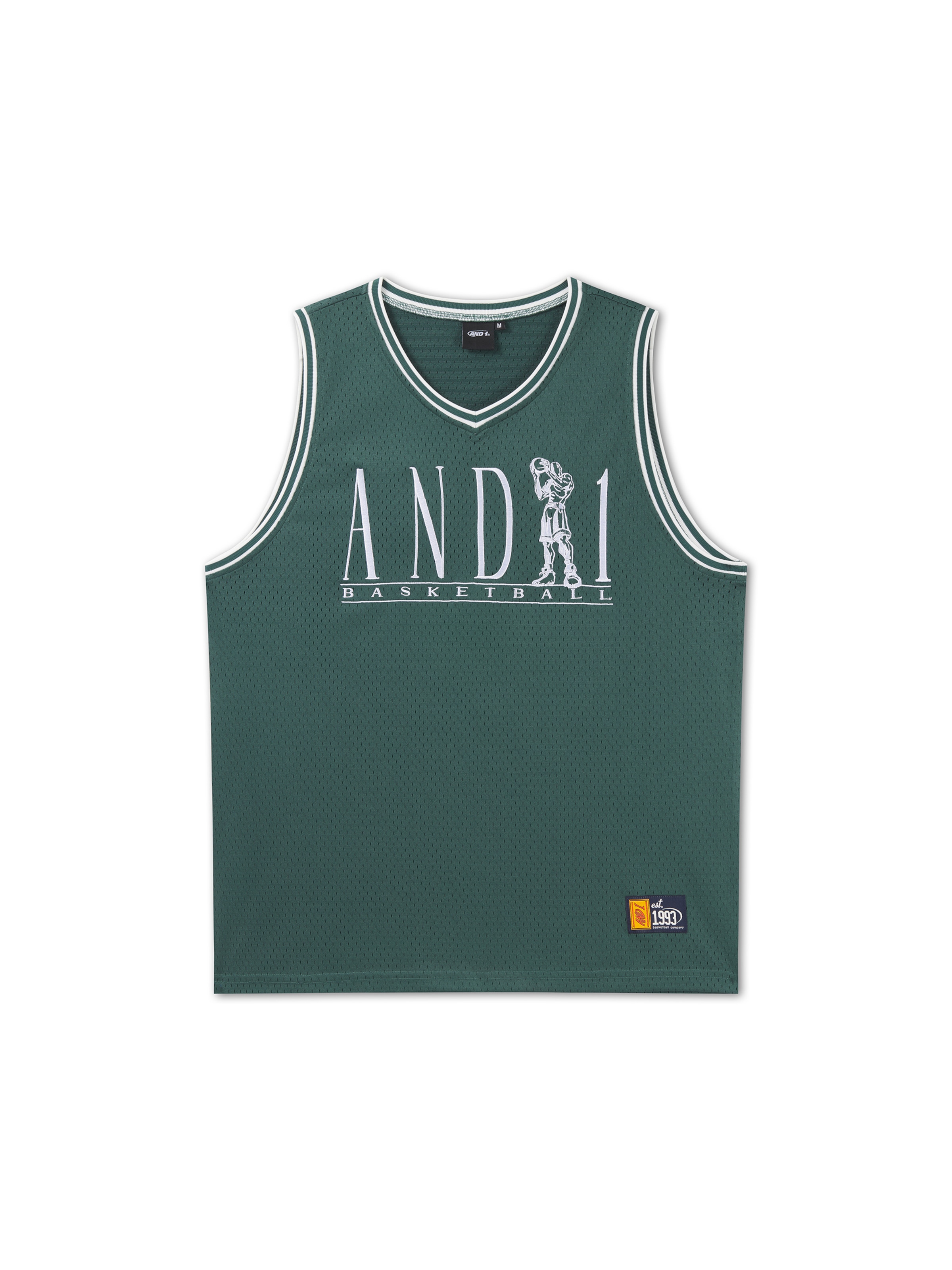 zaļš AND1 Sporta topiņš: no priekšpuses