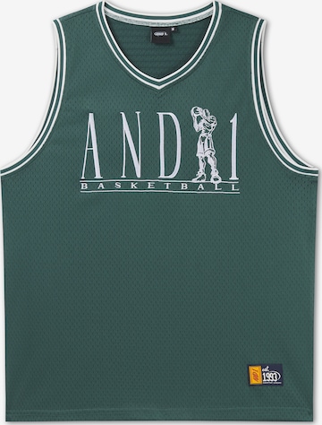 AND1 Urheilutoppi värissä vihreä: etupuoli