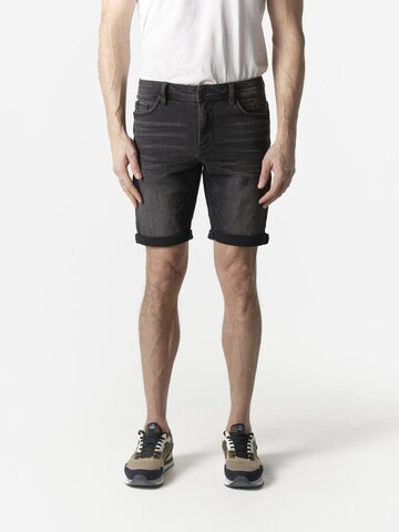 melns KOROSHI Standarta Džinsi: no priekšpuses