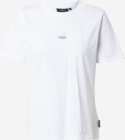 recolution Shirt in opal / pastellblau / pastellpink / offwhite, Produktansicht