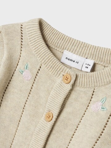 NAME IT Cardigan i beige