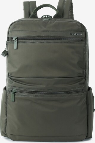 Hedgren Backpack 'Inner City' in Green: front