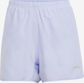 ADIDAS PERFORMANCE Sports trousers 'Run It' in Purple: front
