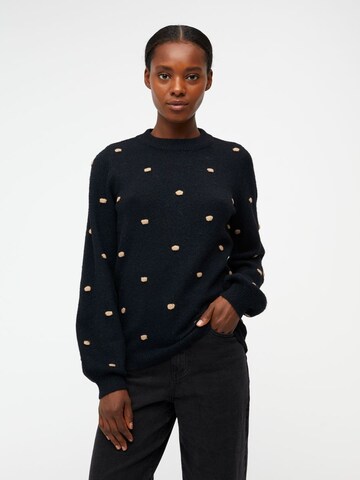 Pull-over 'EVE NONSIA' OBJECT en noir : devant