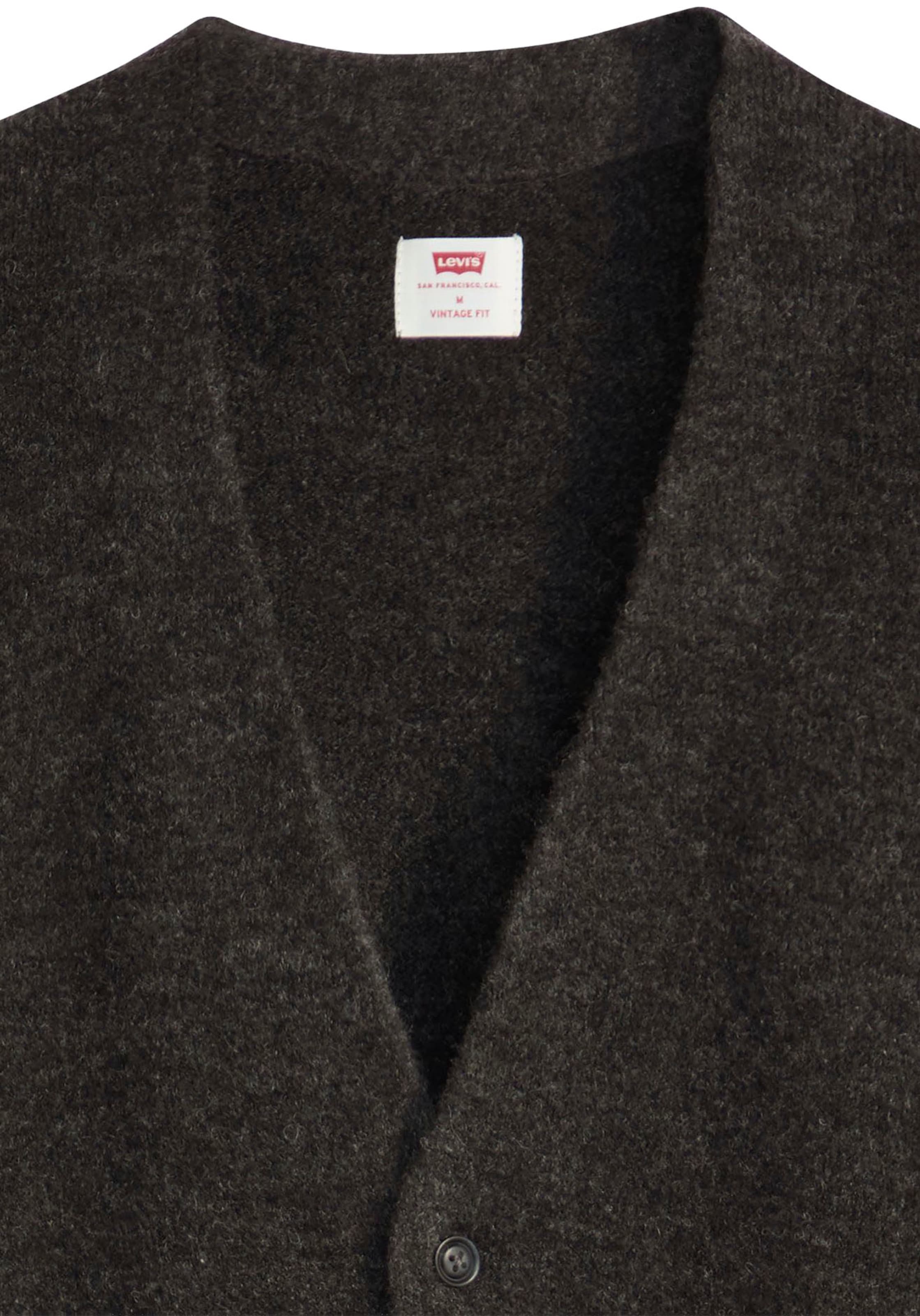 LEVI'S ® Strickjacke in Schwarz