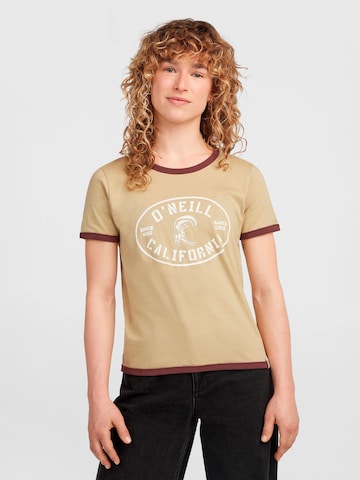 Tricou de la O'NEILL pe bej: față