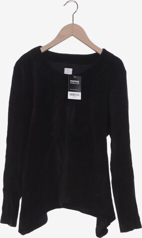 Deerberg Sweatshirt & Zip-Up Hoodie in L in Black: front