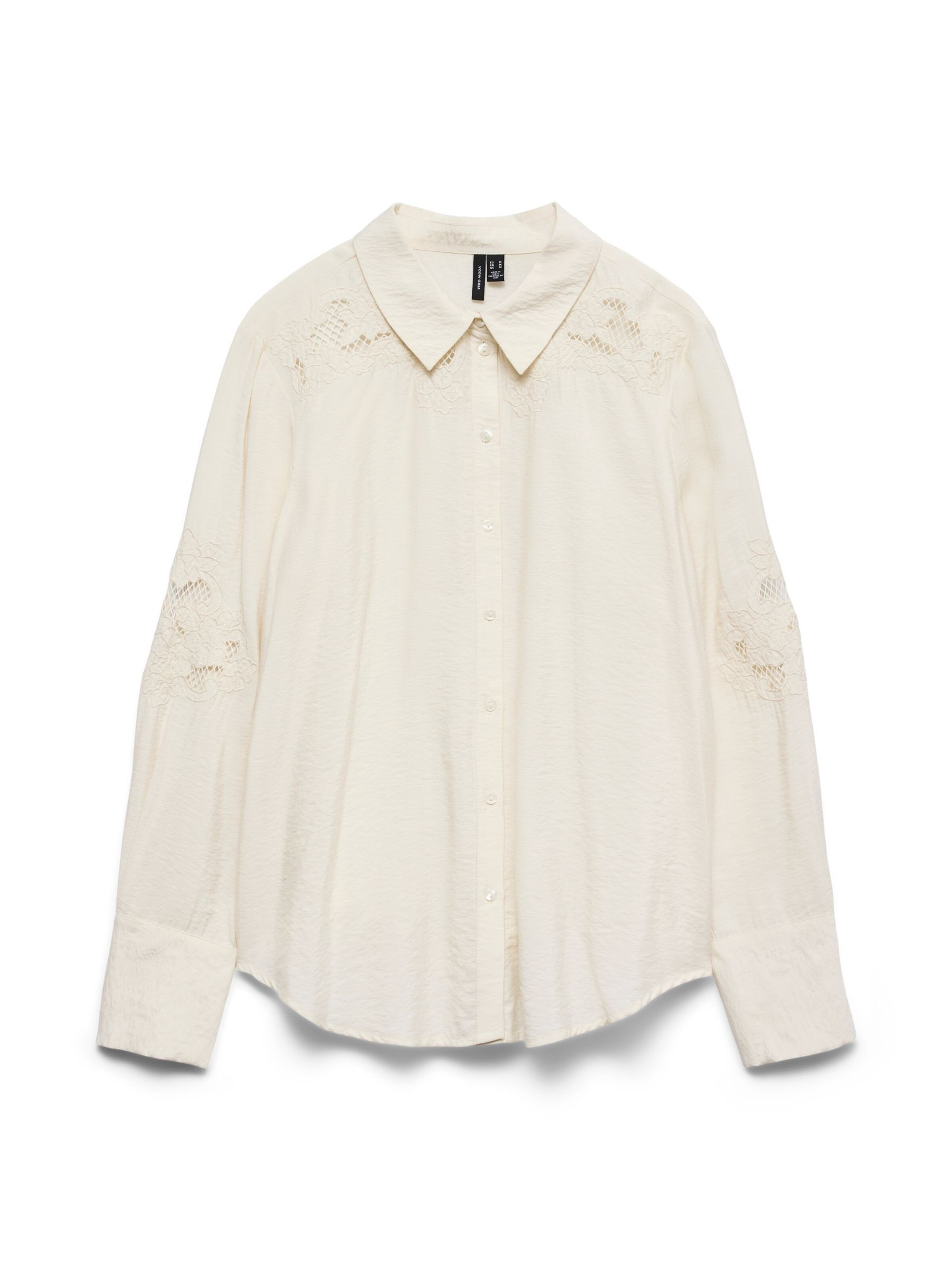 Chemisier 'VMKELSEY' VERO MODA en blanc : devant