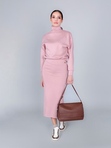 CAFè NOIR Shoulder bag in Brown: front