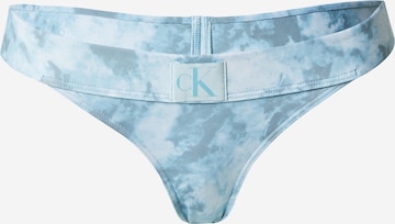 Calvin Klein Swimwear Низ бикини в Синий: спереди