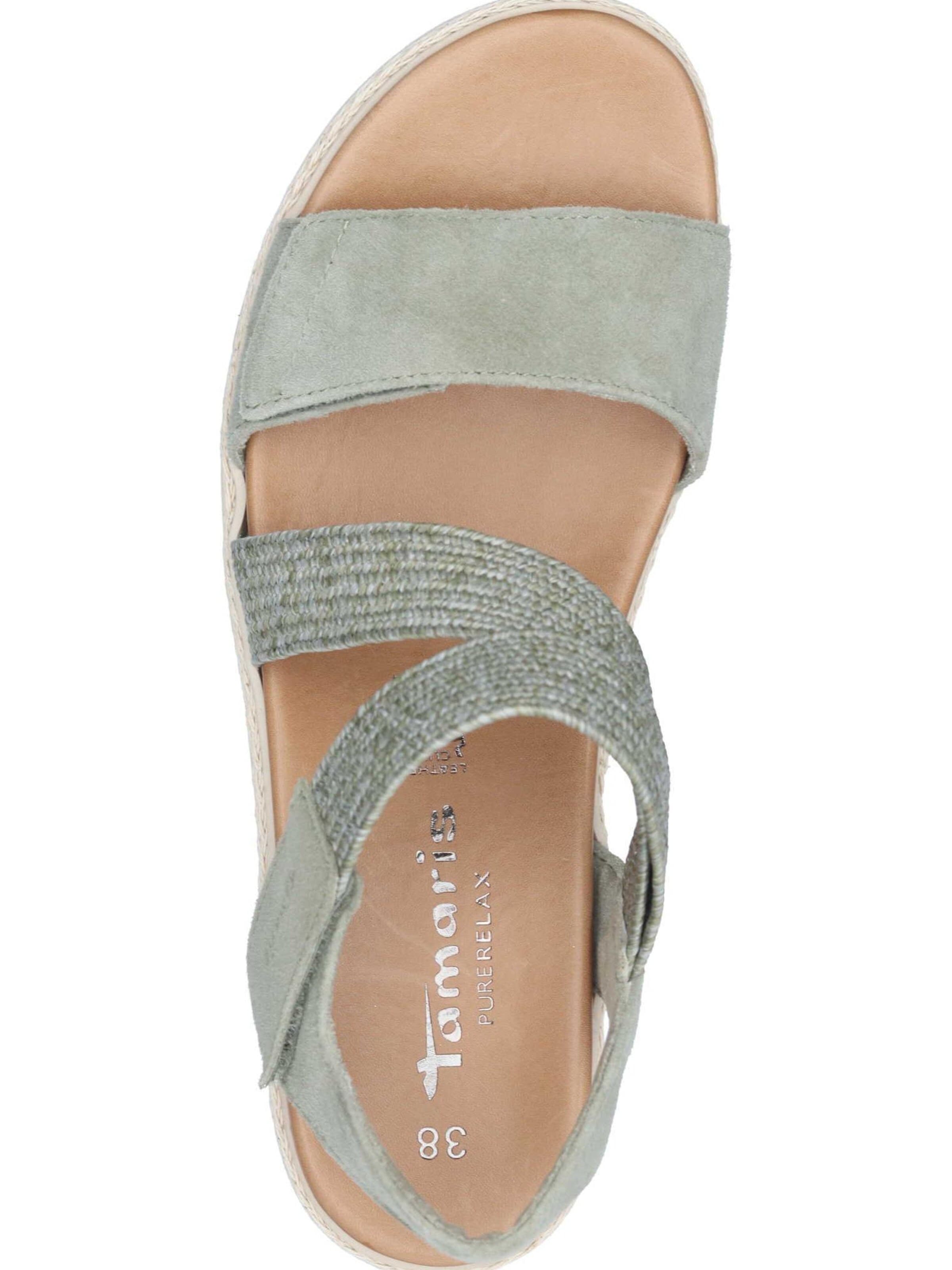 Tamaris - Sandalias en verde