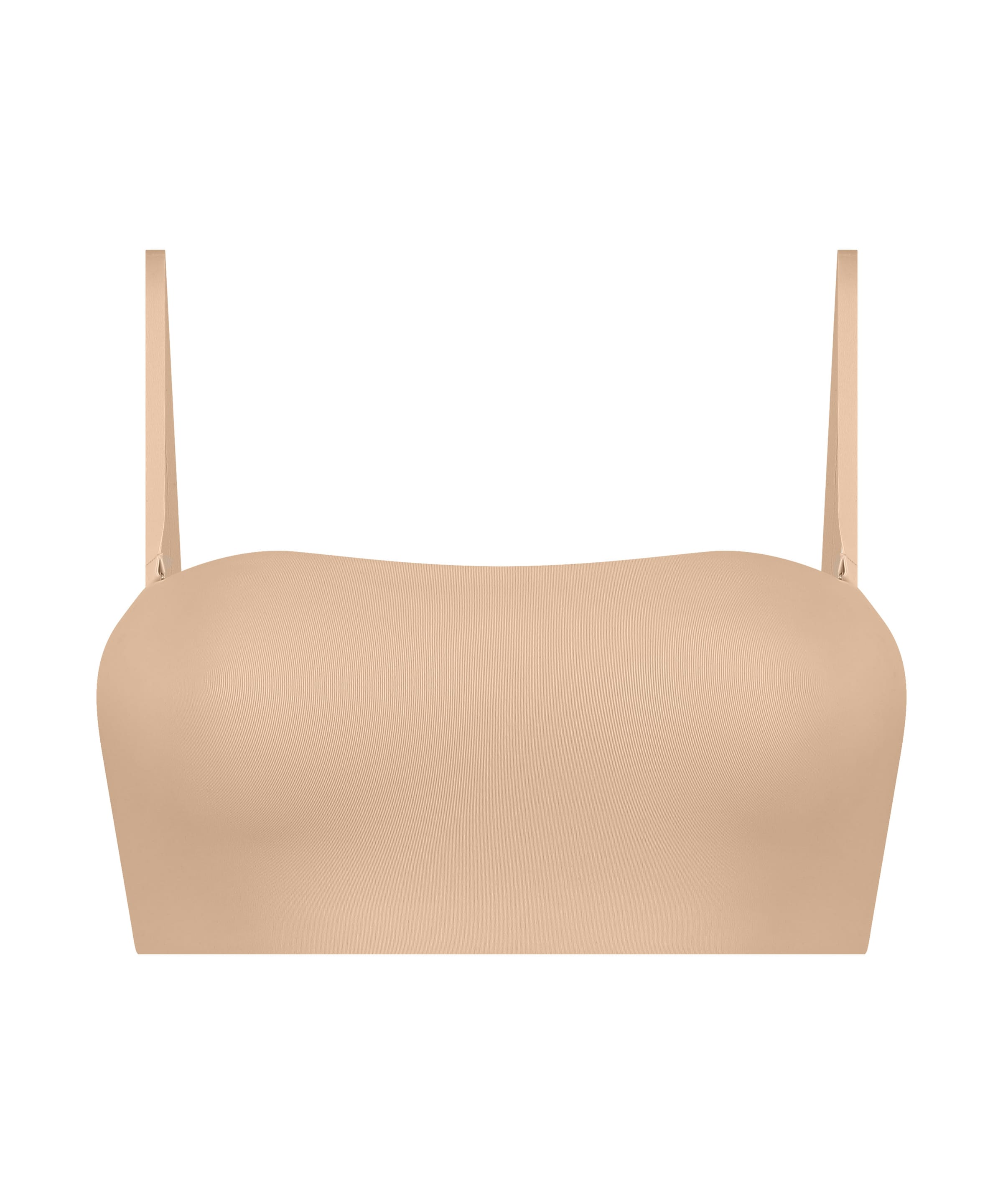 Hunkemöller Bandeau BH i beige: forside