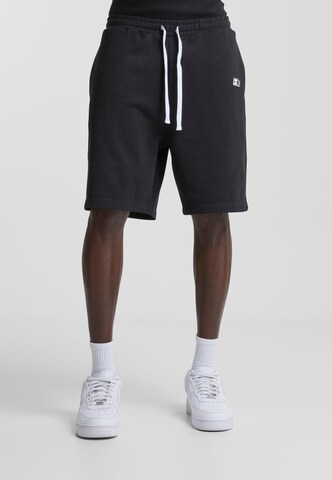Starter Black Label Обычный Штаны 'Essentials' в Черный: спереди