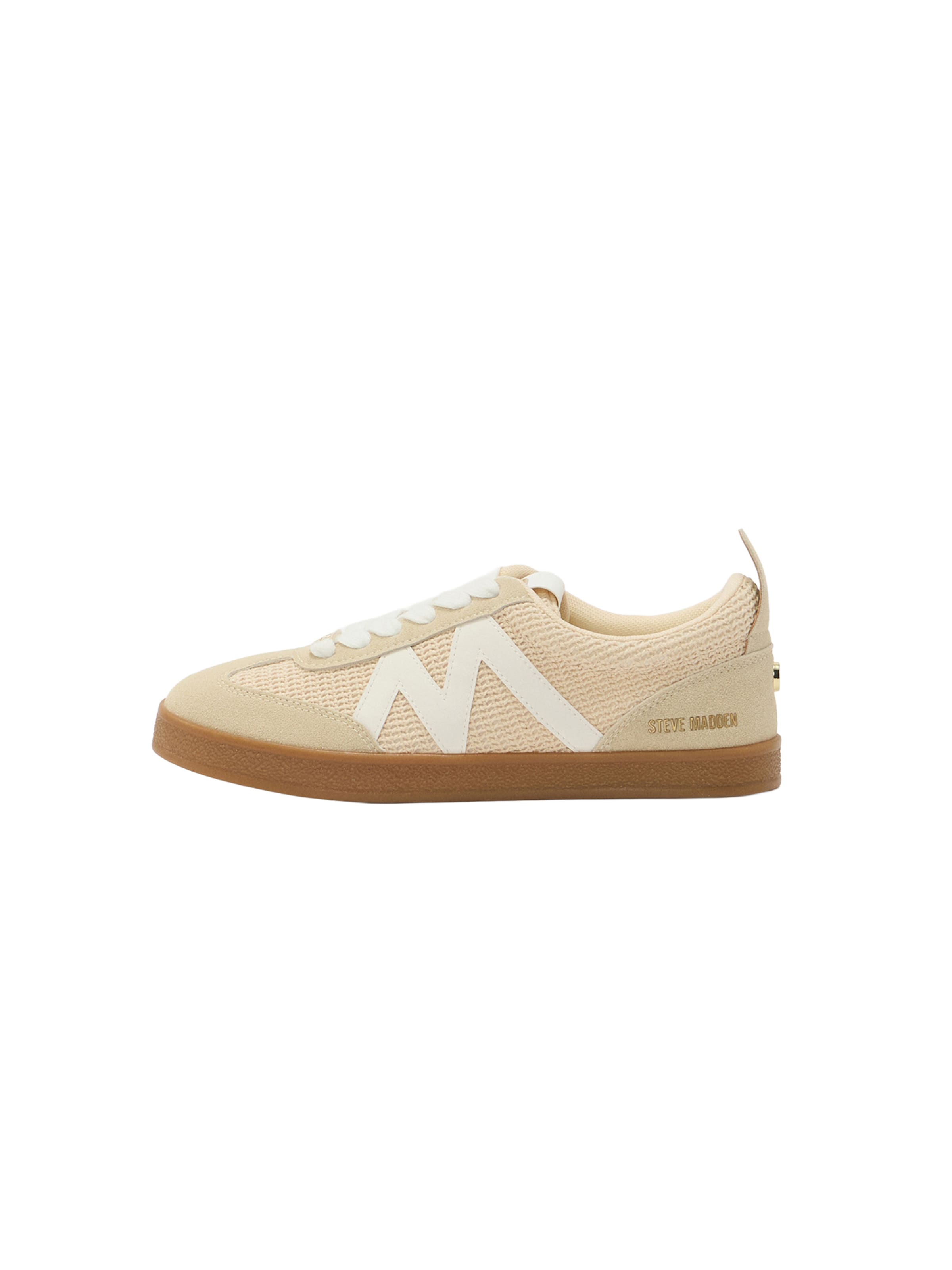 Baskets basses 'Progressive' STEVE MADDEN en beige : devant