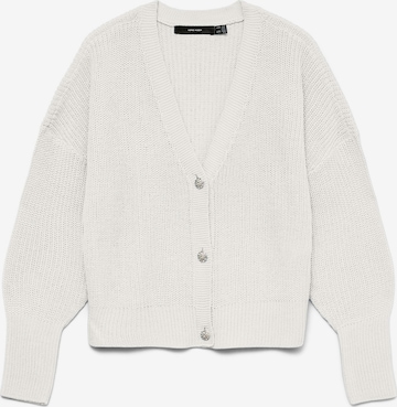 VERO MODA Strickjacke 'VMLealight' in Weiß: Vorderseite