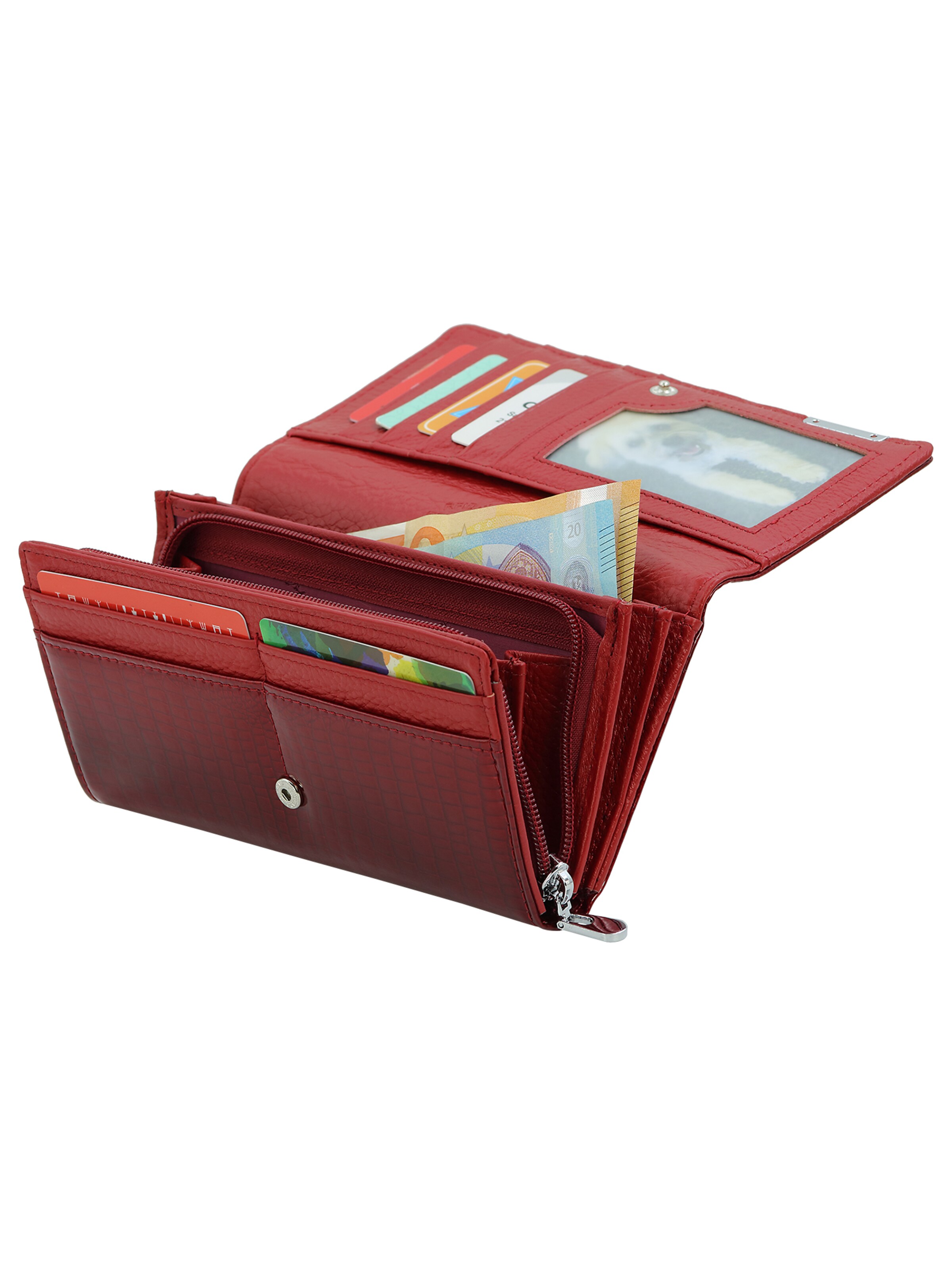 Jennifer Jones Wallet in Red