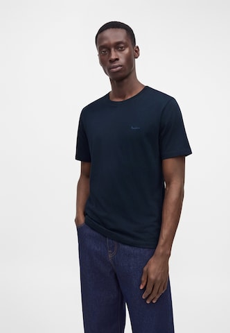 Pepe Jeans Majica 'CONTRAST CONNOR' | modra barva: sprednja stran