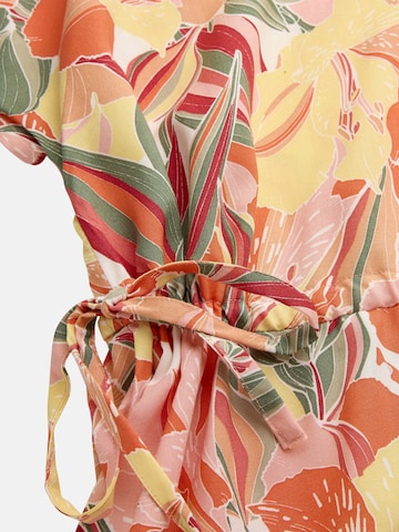 Cellbes of Sweden Kleid aus Viskose mit einem Blumen-Muster in Gelb