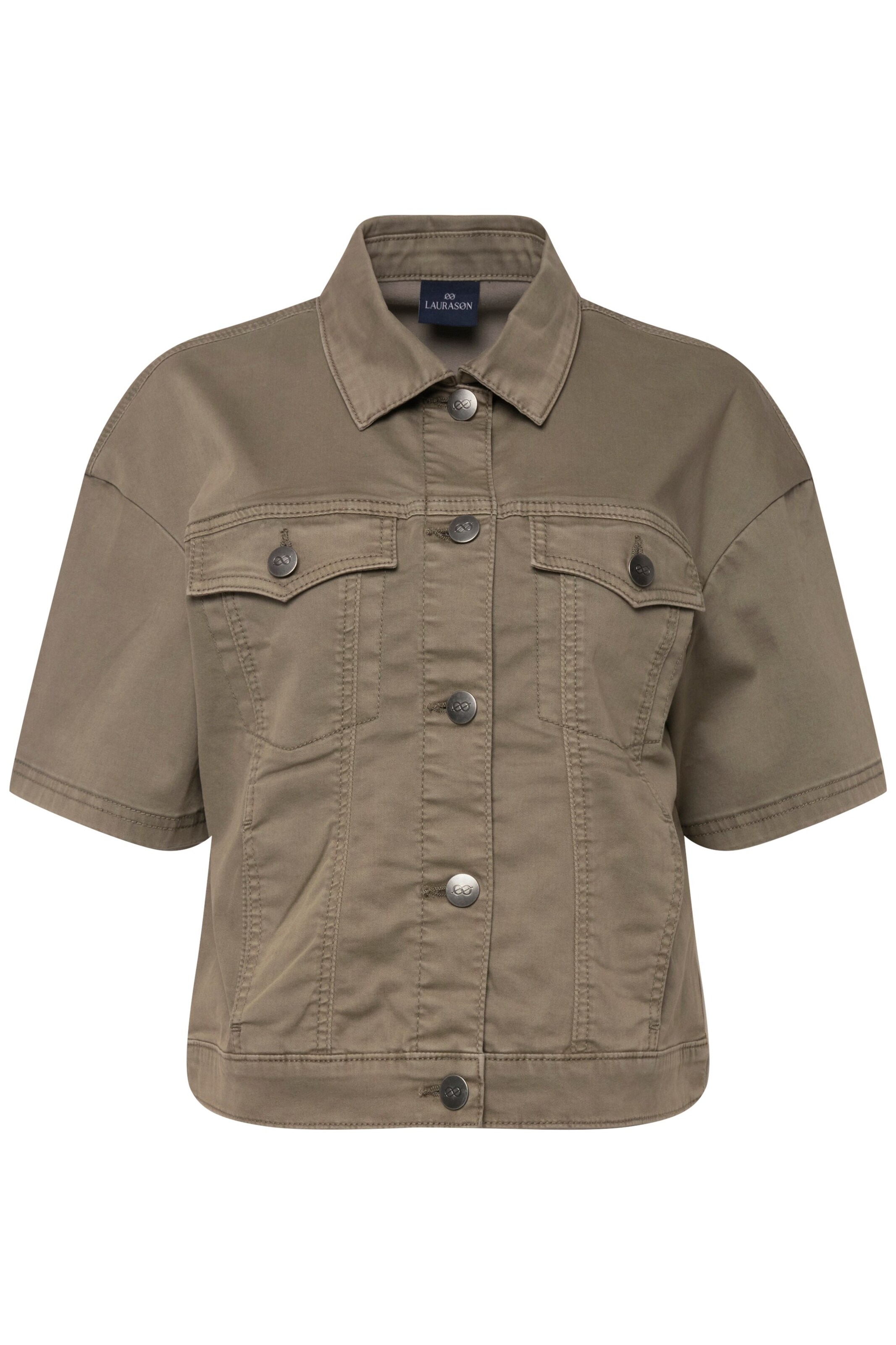 LAURASØN Übergangsjacke in Braun: Vorderseite