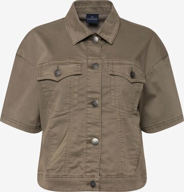 LAURASØN Between-Season Jacket in Brown: front