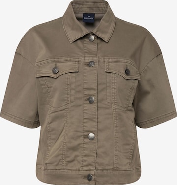 LAURASØN Between-Season Jacket in Brown: front