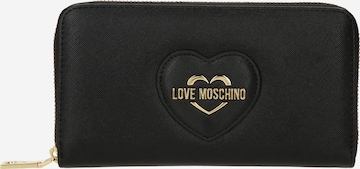 Love Moschino Peněženka 'SWEET HEART' – černá: přední strana