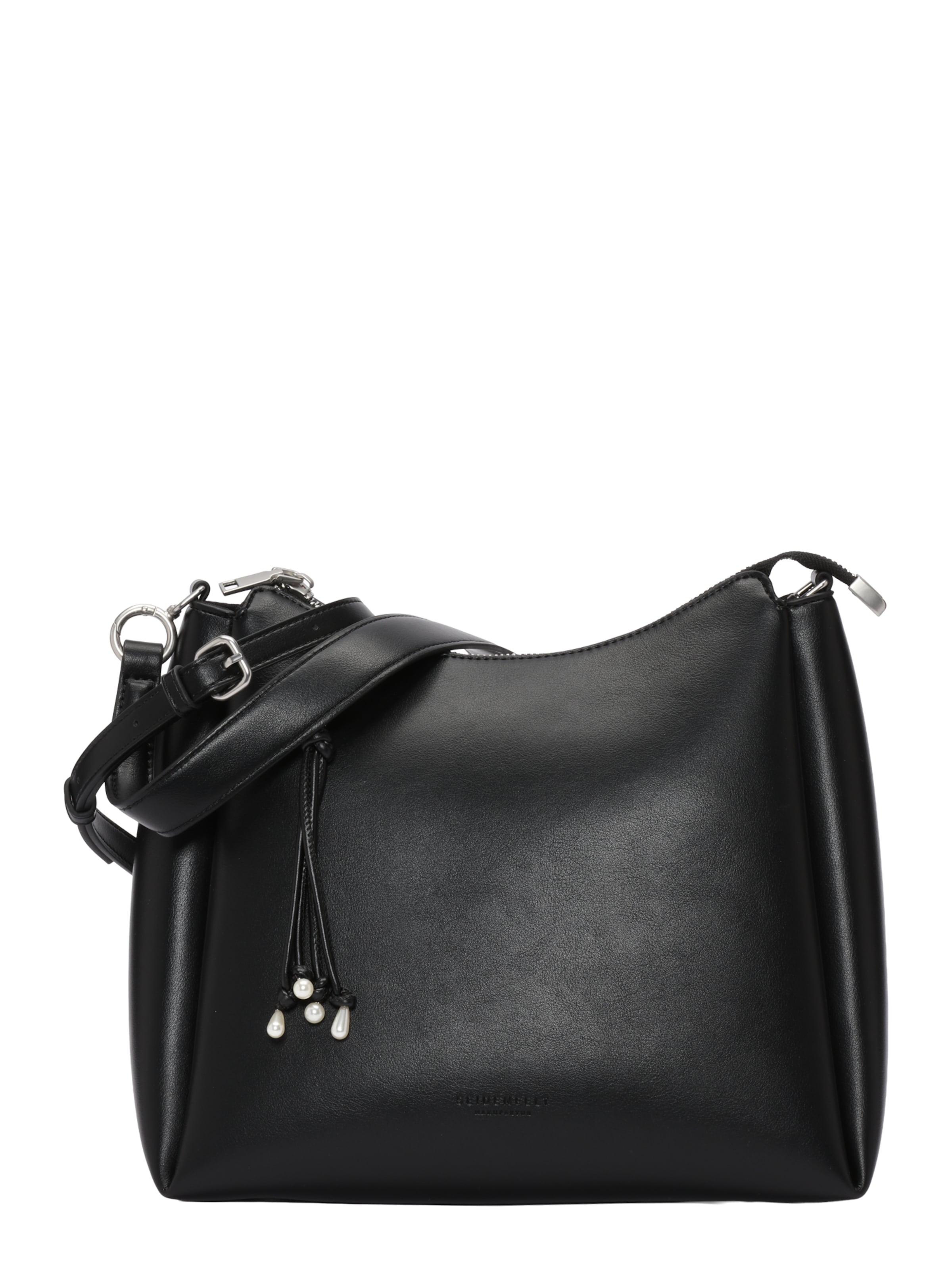 Seidenfelt Наплечная сумка 'Sandve' в Черный: спереди