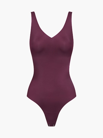 cfab (formerly creamy fabrics) Shaping Bodysuit in Red
