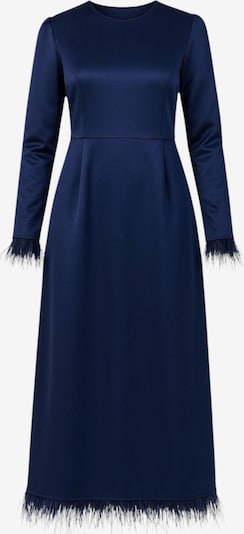fashionshowcase Abendkleid 'Feather Grace' in navy, Produktansicht