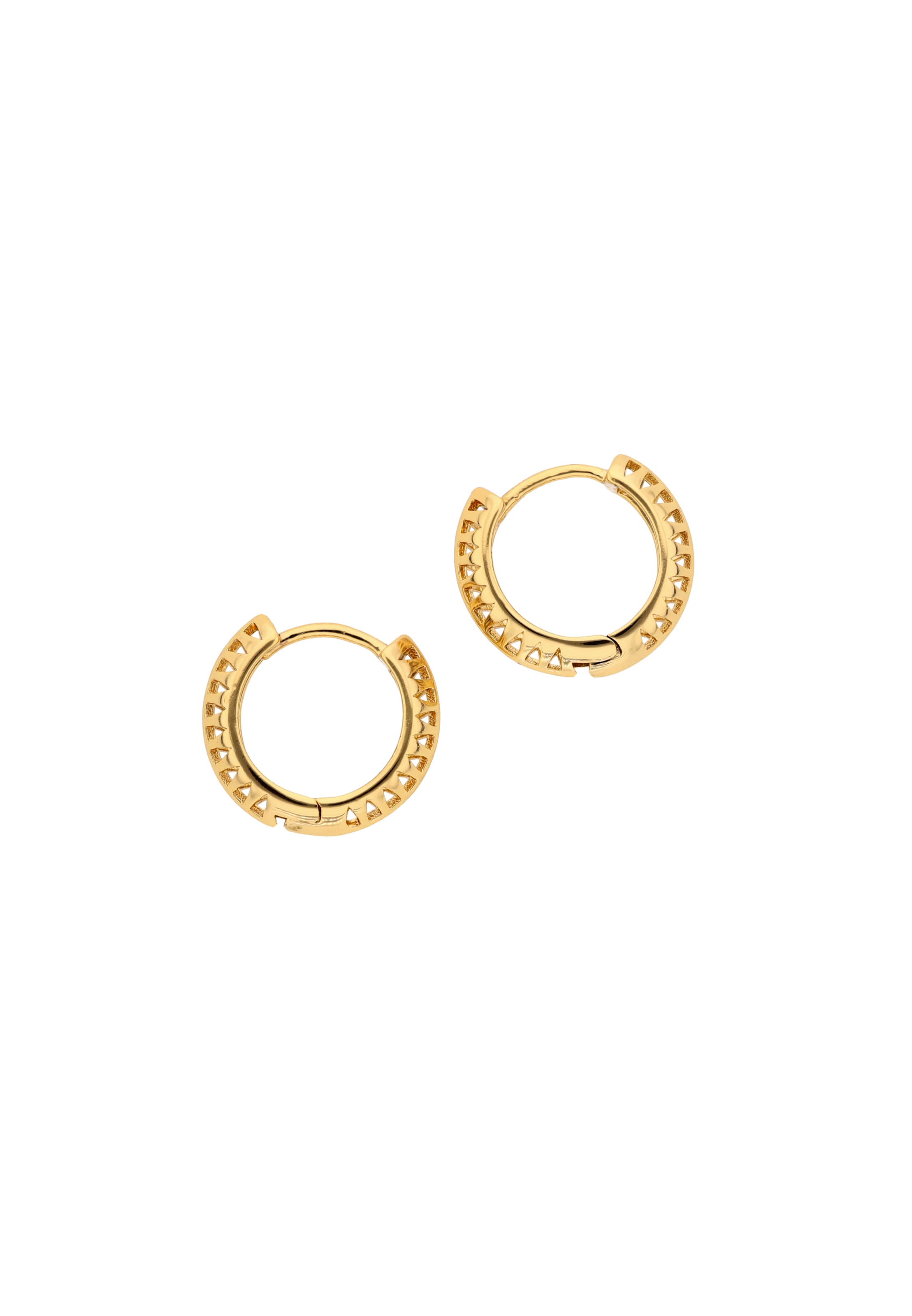 Boucles d'oreilles IZIA en or