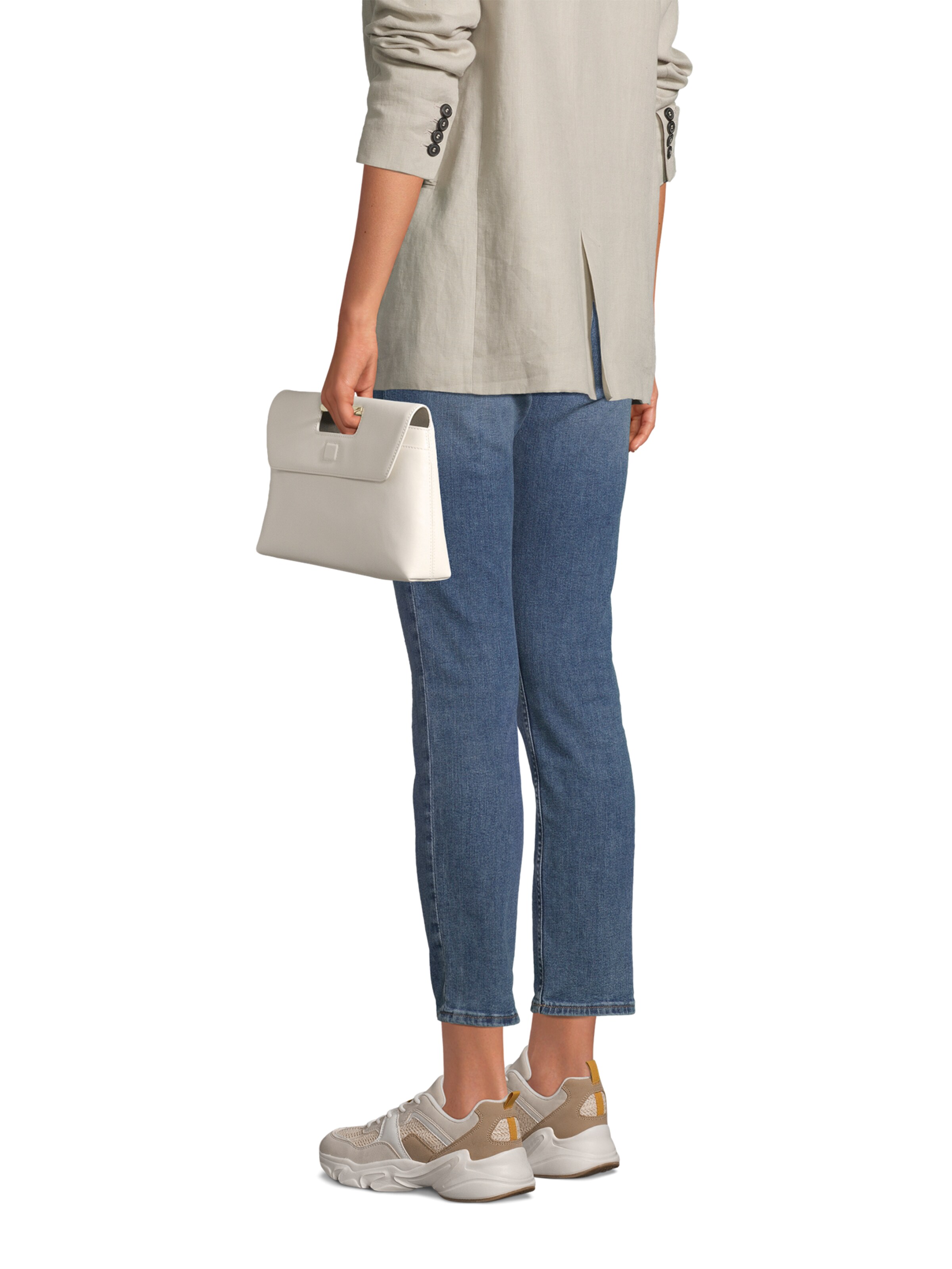 Pochette 'GIADA' di FURLA in bianco