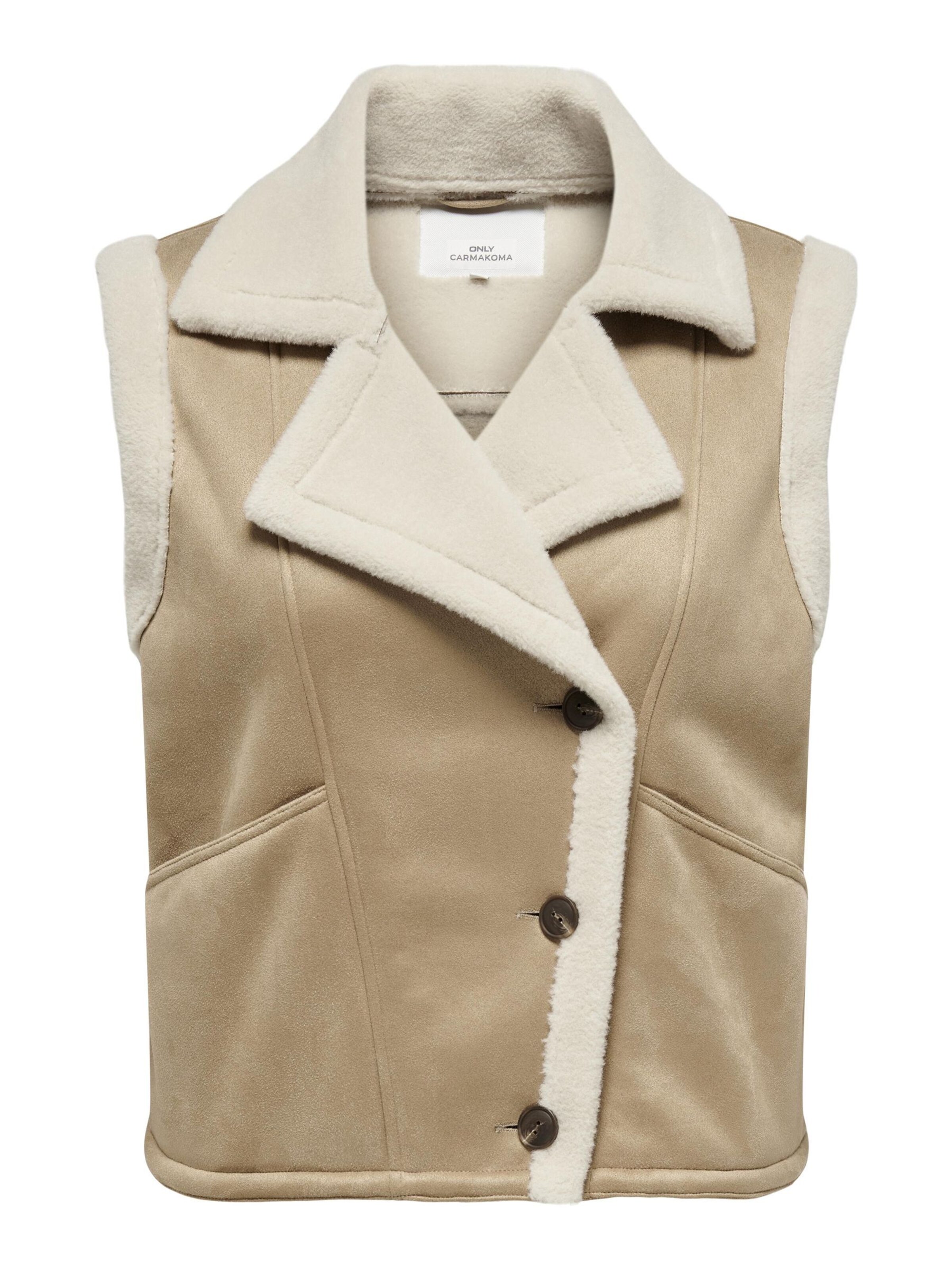 ONLY CarmakomaPrsluk - bež boja: prednji dio