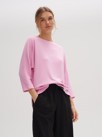 OPUS Shirt 'Satletica' in Pink: predná strana