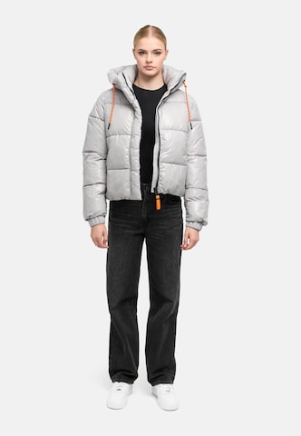 MARIKOO Winter jacket 'Skyraa 16' in Silver