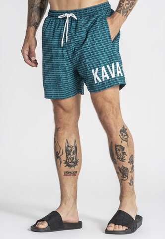 Gianni Kavanagh Badeshorts 'Replay' in Grün