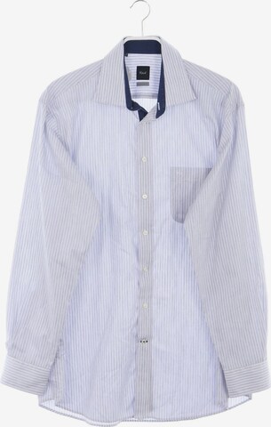 KAUF Button Up Shirt in L in Grey: front