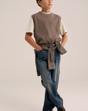 Pull-over WE Fashion en marron