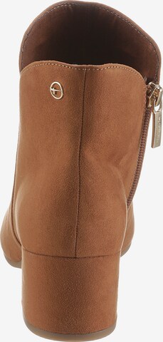 TAMARIS Booties in Brown