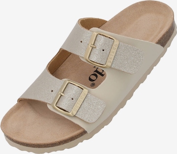 Mule 'Korfu Duo' Palado en beige : devant