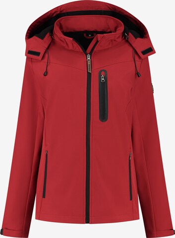 Veste d’hiver 'Hella' Travelin en rouge : devant