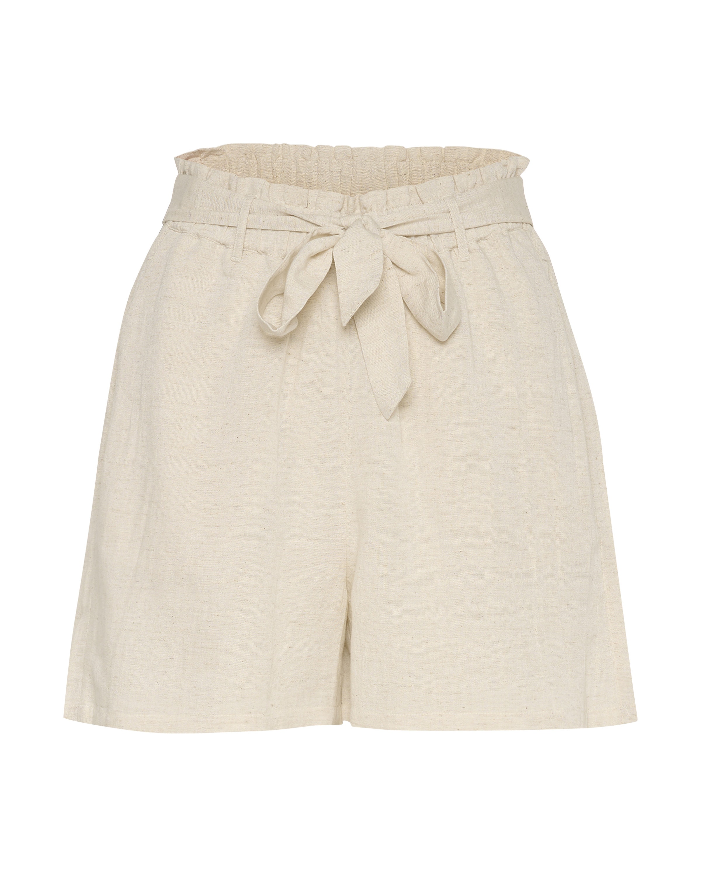 Kaffe Regular Broek 'KAkaroline' in Beige: voorkant