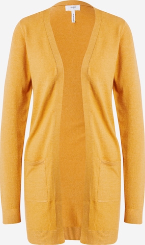 Cardigan 'THESS' OBJECT en jaune : devant