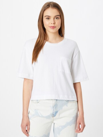 GAP Shirt 'REISSUE' in Wit: voorkant
