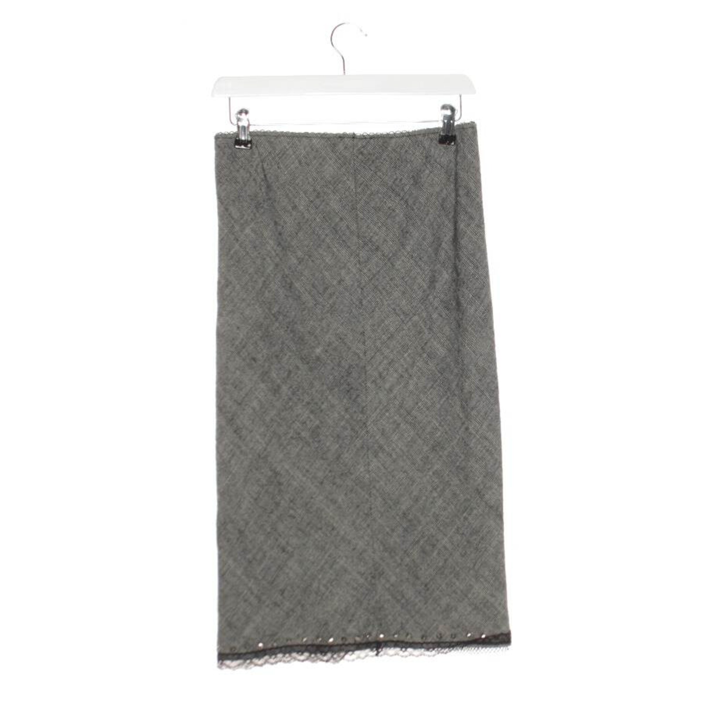 Twin Set Skirt in S in Grey
