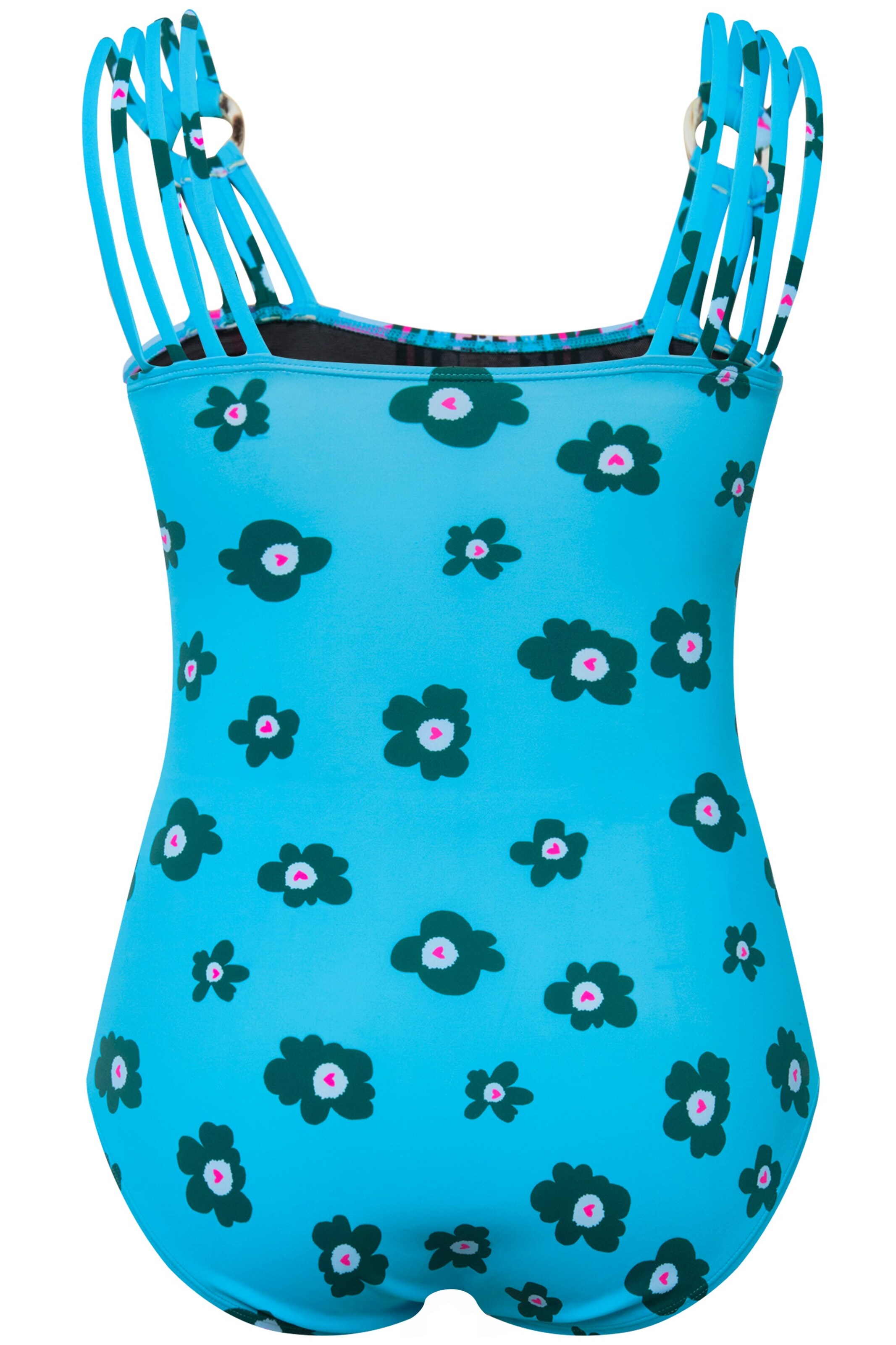 Ulla Popken Badpak in Blauw